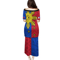Philippines Sun Batok Tattoo Puletasi Polynesian and Yakan Pattern LT03 - Polynesian Pride