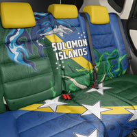 Solomon Islands Polynesian Tribal Shark and Crocodile Back Car Seat Cover