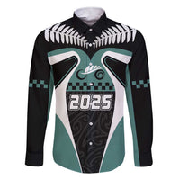 Custom New Zealand Bicycle 2025 Family Matching Short Sleeve Bodycon Dress and Hawaiian Shirt