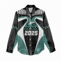 Custom New Zealand Bicycle 2025 Women Casual Shirt