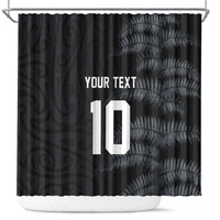 Custom New Zealand Football-Towards World Cup 2026 Shower Curtain