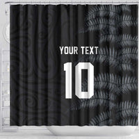 Custom New Zealand Football-Towards World Cup 2026 Shower Curtain