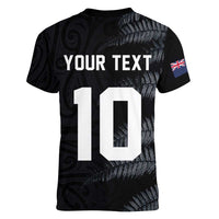 Custom New Zealand Football-Towards World Cup 2026 Women V-Neck T-Shirt