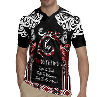 Aotearoa Toitu Te Tiriti-Maori Taniwha Rugby Jersey Toitu Te Whenua Toitu Te Reo Maori