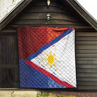 Philippines National Flag Day Quilt Polynesian and Yakan Tattoo Brush Style