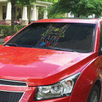 Philippines Kadayawan Festival Auto Sun Shade Polynesian Tribal Art Barong Style LT03 - Polynesian Pride