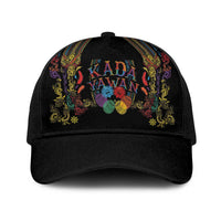 Philippines Kadayawan Festival Baseball Net Cap Polynesian Tribal Art Barong Style LT03 One Size Black Black - Polynesian Pride