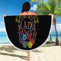 Philippines Kadayawan Festival Beach Blanket Polynesian Tribal Art Barong Style LT03 - Polynesian Pride