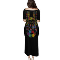 Philippines Kadayawan Festival Family Matching Puletasi and Hawaiian Shirt Polynesian Tribal Art Barong Style LT03 - Polynesian Pride