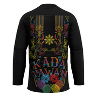 Philippines Kadayawan Festival Hockey Jersey Polynesian Tribal Art Barong Style LT03 - Polynesian Pride
