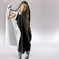 Philippines Kadayawan Festival Hooded Blanket Polynesian Tribal Art Barong Style LT03 - Polynesian Pride