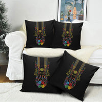 Philippines Kadayawan Festival Pillow Cover Polynesian Tribal Art Barong Style LT03 - Polynesian Pride