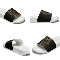 Philippines Kadayawan Festival Slide Sandals Polynesian Tribal Art Barong Style LT03 - Polynesian Pride