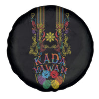 Philippines Kadayawan Festival Spare Tire Cover Polynesian Tribal Art Barong Style LT03 - Polynesian Pride