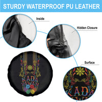 Philippines Kadayawan Festival Spare Tire Cover Polynesian Tribal Art Barong Style LT03 - Polynesian Pride