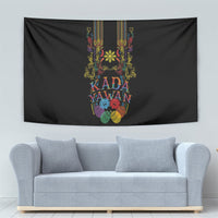 Philippines Kadayawan Festival Tapestry Polynesian Tribal Art Barong Style LT03 - Polynesian Pride
