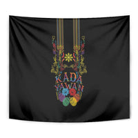 Philippines Kadayawan Festival Tapestry Polynesian Tribal Art Barong Style LT03 - Polynesian Pride