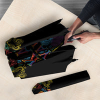 Philippines Kadayawan Festival Umbrella Polynesian Tribal Art Barong Style LT03 - Polynesian Pride