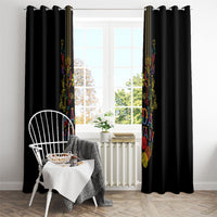 Philippines Kadayawan Festival Window Curtain Polynesian Tribal Art Barong Style LT03 - Polynesian Pride