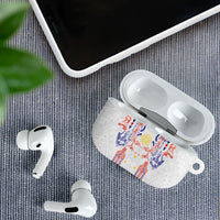 Philippines Barong Style AirPods Case Polynesian Kakau Art Tattoos with Tribal Filipino Sun LT03 - Polynesian Pride