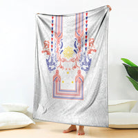 Philippines Barong Style Blanket Polynesian Kakau Art Tattoos with Tribal Filipino Sun LT03 - Polynesian Pride