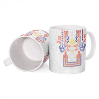 Philippines Barong Style Ceramic Mug Polynesian Kakau Art Tattoos with Tribal Filipino Sun LT03 - Polynesian Pride
