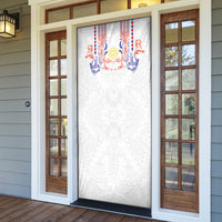 Philippines Barong Style Door Cover Polynesian Kakau Art Tattoos with Tribal Filipino Sun LT03 - Polynesian Pride