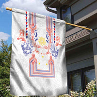 Philippines Barong Style Garden Flag Polynesian Kakau Art Tattoos with Tribal Filipino Sun LT03 - Polynesian Pride