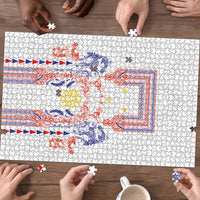 Philippines Barong Style Puzzle Polynesian Kakau Art Tattoos with Tribal Filipino Sun LT03 - Polynesian Pride