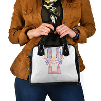 Philippines Barong Style Shoulder Handbag Polynesian Kakau Art Tattoos with Tribal Filipino Sun LT03 - Polynesian Pride