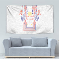 Philippines Barong Style Tapestry Polynesian Kakau Art Tattoos with Tribal Filipino Sun LT03 - Polynesian Pride