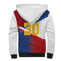 Philippines Basketball Custom Sherpa Hoodie Pilipinas Tribal Pattern LT03 - Polynesian Pride