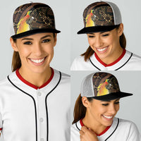 Papua New Guinea and Indonesia Batik Baseball Net Cap Bird of Paradise with Tribal Batik Patterns LT03 - Polynesian Pride