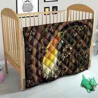 Papua New Guinea and Indonesia Batik Quilt Bird of Paradise with Tribal Batik Patterns LT03 - Polynesian Pride