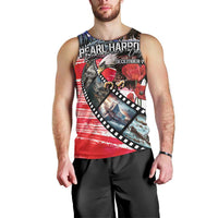 Pearl Harbor Remembrance Day Personalized Men Tank Top Lest We Forget - The Bald Eagle Remembers - Polynesian Pride