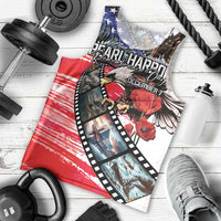 Pearl Harbor Remembrance Day Personalized Men Tank Top Lest We Forget - The Bald Eagle Remembers - Polynesian Pride