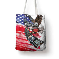 Pearl Harbor Remembrance Day Tote Bag Lest We Forget - The Bald Eagle Remembers - Polynesian Pride