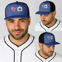 Samoa Rugby Baseball Net Cap Tatau Tribal Motifs Sporty Style LT03 - Polynesian Pride