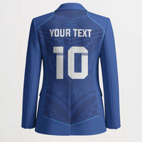 Custom Samoa Rugby Blazer Tatau Tribal Motifs Sporty Style - Polynesian Pride