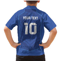 Custom Samoa Rugby Family Matching Mermaid Dress and Hawaiian Shirt Tatau Tribal Motifs Sporty Style - Polynesian Pride