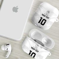 Custom Fiji Rugby AirPods Case Tapa Tribal Motifs Sporty Style - Polynesian Pride