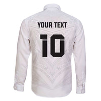 Custom Fiji Rugby Family Matching Short Sleeve Bodycon Dress and Hawaiian Shirt Tapa Tribal Motifs Sporty Style - Polynesian Pride