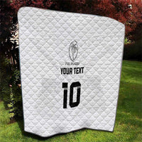 Custom Fiji Rugby Quilt Tapa Tribal Motifs Sporty Style - Polynesian Pride