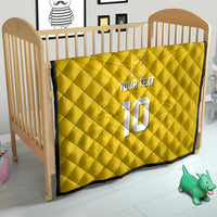 Custom Niue Rugby Quilt Hiapo Tribal Motifs Sporty Style - Polynesian Pride