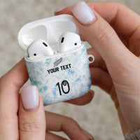 Custom New Zealand Football AirPods Case The Whites-Aotearoa Inspired - Polynesian Pride
