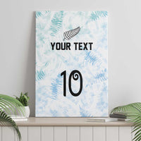 Custom New Zealand Football Canvas Wall Art The Whites-Aotearoa Inspired - Polynesian Pride