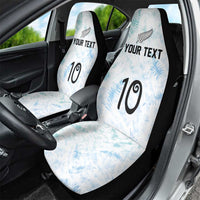 Custom New Zealand Football Car Seat Cover The Whites-Aotearoa Inspired - Polynesian Pride