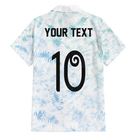 Custom New Zealand Football Family Matching Puletasi and Hawaiian Shirt The Whites-Aotearoa Inspired - Polynesian Pride