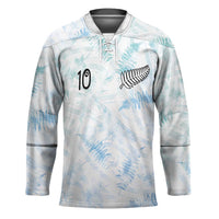 Custom New Zealand Football Hockey Jersey The Whites-Aotearoa Inspired LT03 Unisex White - Polynesian Pride