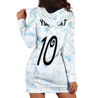 Custom New Zealand Football Hoodie Dress The Whites-Aotearoa Inspired - Polynesian Pride